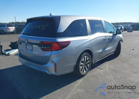 2026 Honda Odyssey Ex-L z USA, uszkodzony, nr VIN 5FNRL6H64TB010692